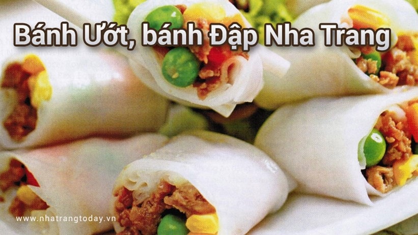 Bánh ướt bánh đập Nha Trang