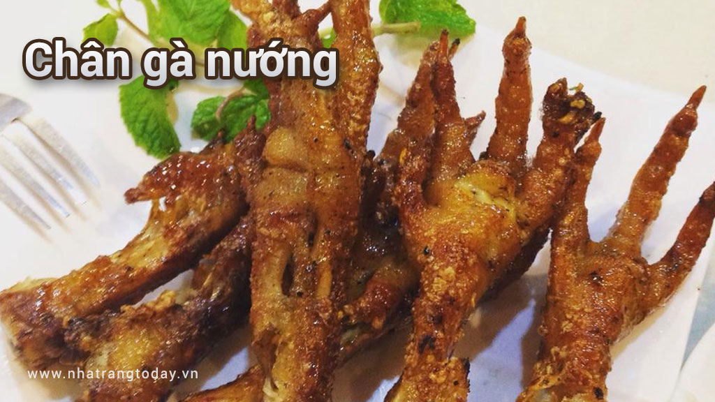 Chân gà nướng Nha Trang