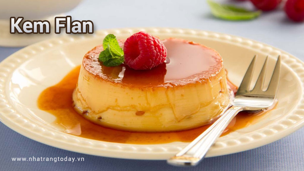 Kem Flan thanh nhiệt mùa hè Nha Trang