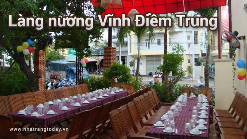 Làng nướng Vĩnh Điềm Trung Nha Trang