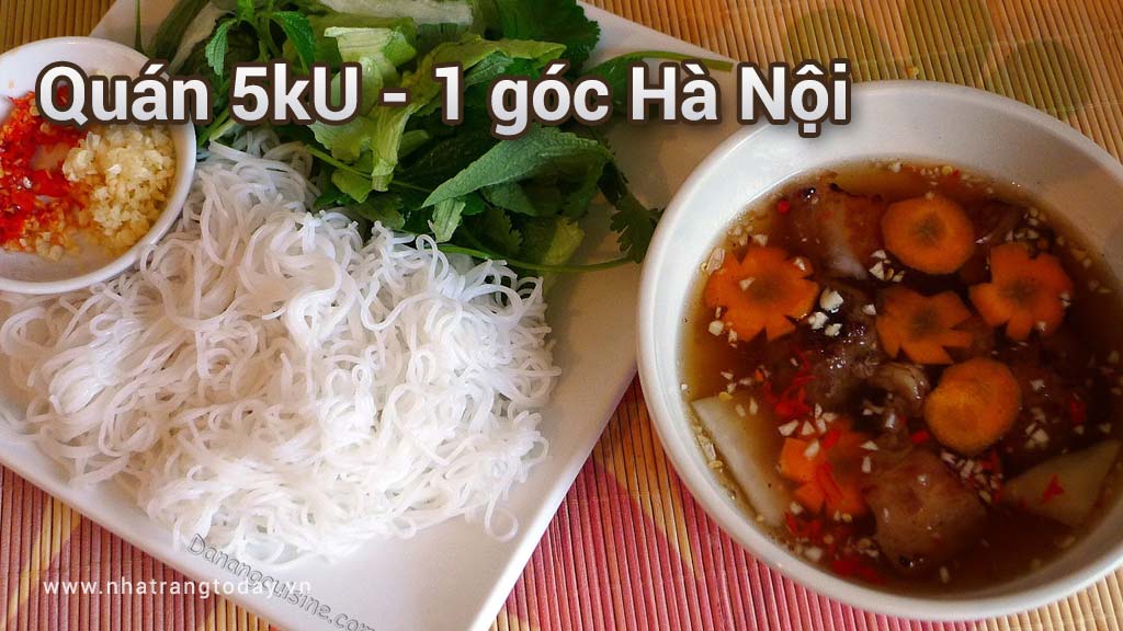 Quán 5kU - 1 góc Hà Nội Nha Trang