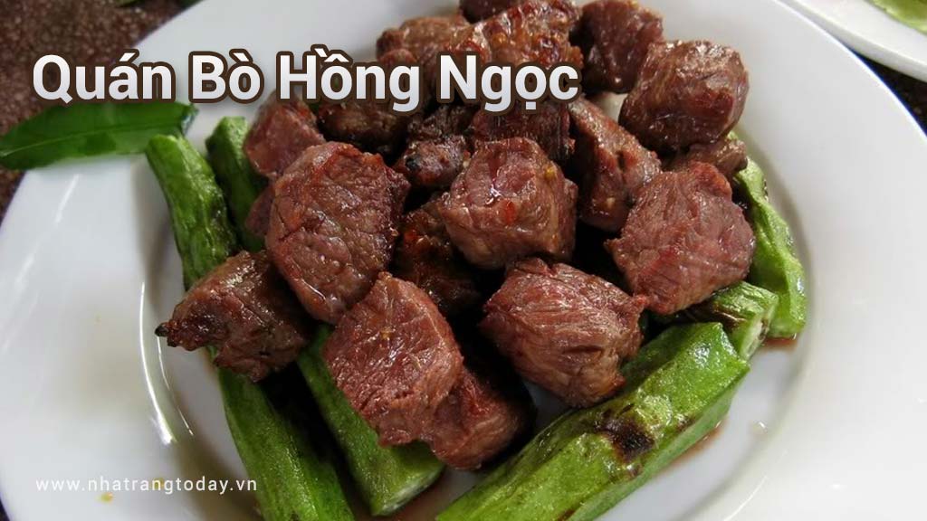 Quán Bò Hồng Ngọc Nha Trang