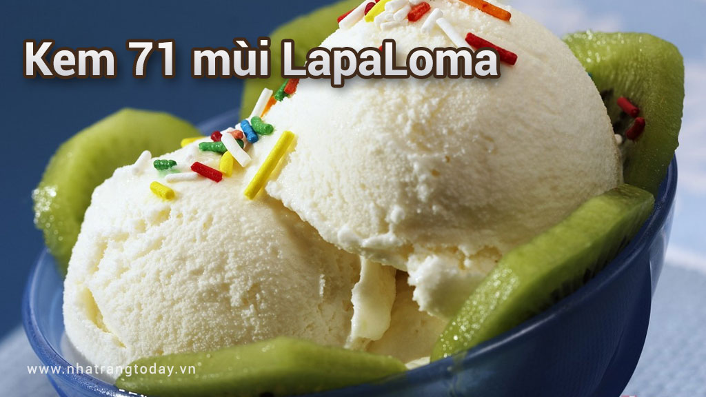 Quán kem 71 mùi LaPaLoma Nha Trang