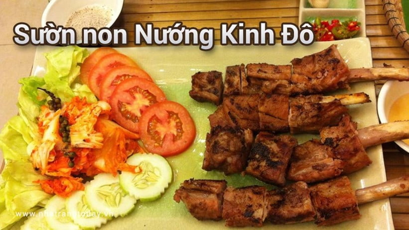 Sườn non nướng Kinh Đô Nha Trang