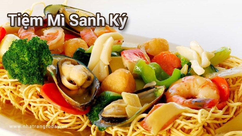 Tiệm mỳ Sanh Ký Nha Trang