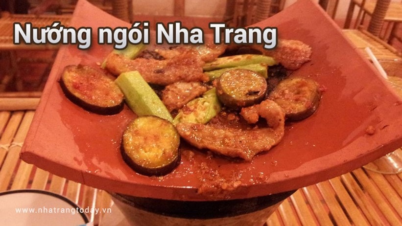 Trào lưu nướng ngói Nha Trang