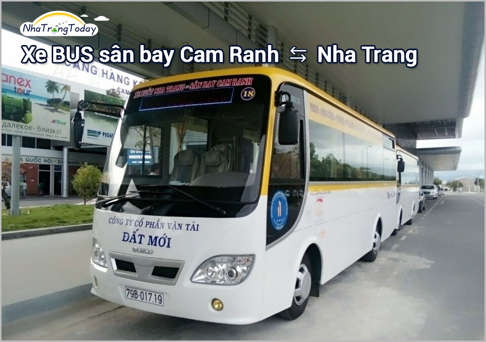 xe bus đi sân bay cam ranh <-> Nha Trang